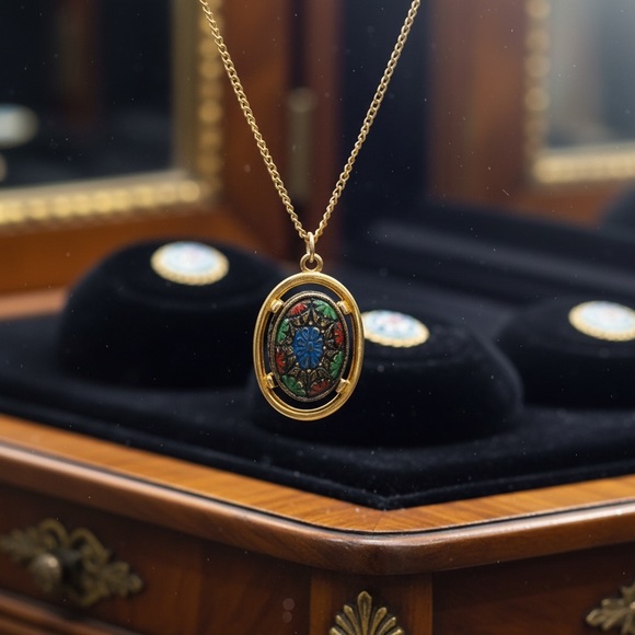 Sarah Coventry Jewelry - Sarah Coventry “ light of the east pendant “ 18 inches Vinatge
